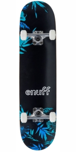 Enuff Floral skateboard | 7.75" Blue