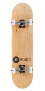 Enuff Logo Stain skateboard | 8" Natural
