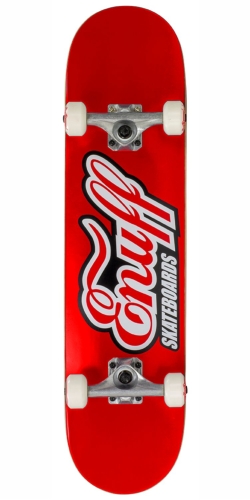 Enuff Classic Logo skateboard deskorolka 7.75 Red Rot.jpg