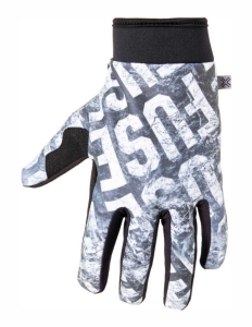 Fuse Chroma BMX gloves | MTN Black White