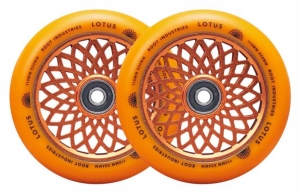 Root Lotus 110mm kolečka pro freestyle koloběžky 2ks | Radiant Orange