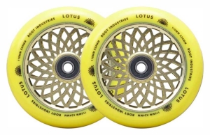 Root Lotus 110mm kolečka pro freestyle koloběžky 2ks | Radiant Yellow