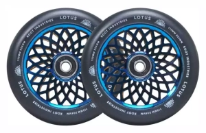 Root Lotus 110mm kolečka pro freestyle koloběžky 2ks | Black Blue-Ray