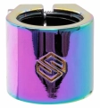 striker lux double zacisk hulajnogi wyczynowej  klemme stunt scooter clamp rainbow (2).webp