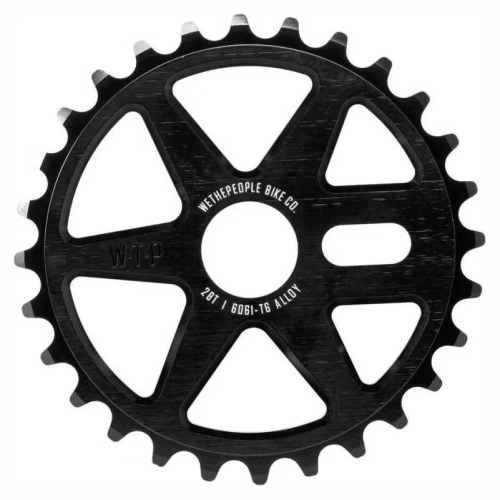 wethepeople logic bmx zębatka kettenblatt sprocket 28T black (1).webp