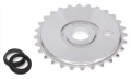 salt plus solidus bmx zębatka kettenblatt sprocket chainring 28t silver (2).webp