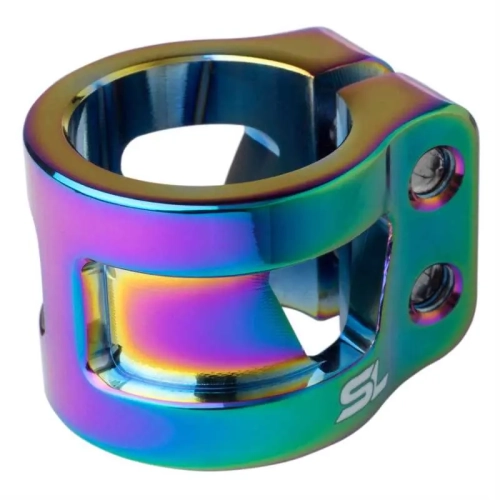 core sl double zacisk klemme clamp hulajnogi wyczynowej stunt scooter neochrome (1).webp