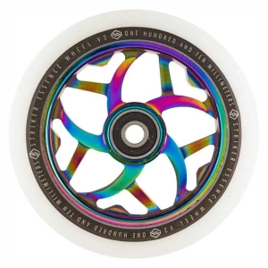 Striker Essence V3 110mm kolečko pro freestyle koloběžky | White Rainbow 