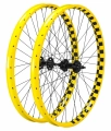 mafiabikes blad 29 komplet kół rowerowych Laufradsatz wheelie wheel set driver single yellow check (1).webp