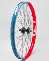 mafiabikes blad 27.5 komplet kół rowerowych Laufradsatz wheelie wheel set geared red grey (3).webp