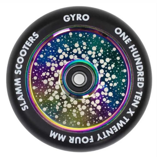 slamm gyro hollow wheel 110mm kółko hulajnogi wyczynowej rad rolle stunt scooter neochrome (1).webp