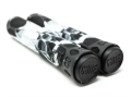 core pro gripy rączki hulajnoga wyczynowa BMX griffe grips pro stunt scooter freestyle kolobezka slate black white (1).webp