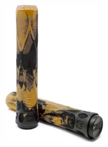 core pro gripy rączki hulajnoga wyczynowa BMX griffe grips pro stunt scooter freestyle kolobezka bark black gum.webp