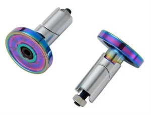 Blunt Alloy koncovky řidítek 2 ks. | Oil Slick