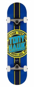 Tony Hawk 180+ Series Skateboard for kids | 7.5" Badge Logo 