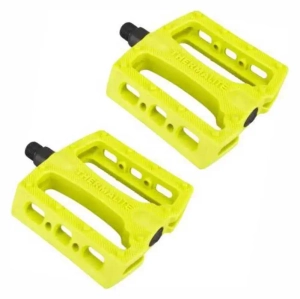 Stolen Thermalite BMX pedals | Neon Yellow