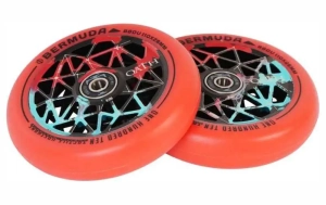Oath Bermuda 110mm kolečka pro freestyle koloběžky 2ks | Black Teal Red