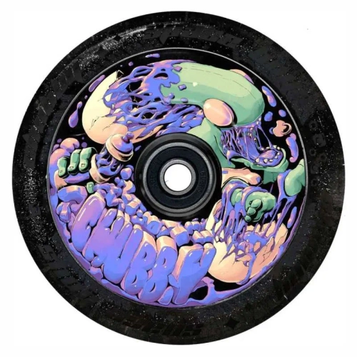 chubby-spaceboys-110-kolko-hulajnogi-wyczynowej-rolle-stunt-scooter-wheel-purple-black-glitter.webp