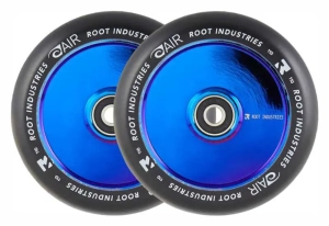 Root Air 110mm 2-Pack Stunt Scooter Wheels | Blue Ray