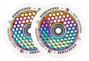  Root Honeycore 110mm kolečka pro freestyle koloběžky 2ks | White Rocket Fuel