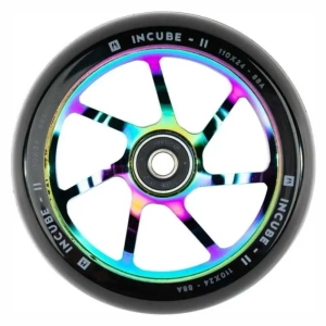 Ethic Incube V2 110mm stunt scooter wheel | Rainbow