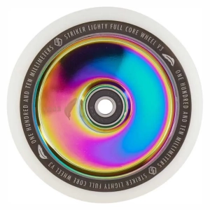 Striker Lighty V3 110mm kolečko pro freestyle koloběžky | White Rainbow