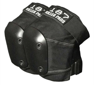 187 Killer Pads Slim chrániče kolen | Black