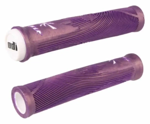 ODI Hucker Signature gripy  | Purple White