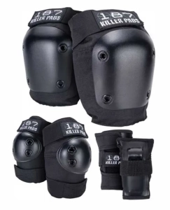 187 Killer Pads Junior Six sada dětských chráničů | Black