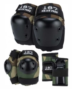 187 Killer Pads Junior Six sada dětských chráničů | Camo
