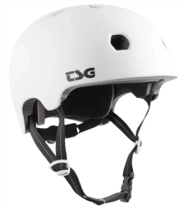 TSG Meta Solid přilba / helma skate | Satin White