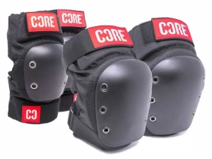 Core Street Pro Set chrániče kolen a loktů | Black