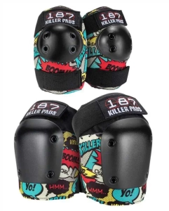 187 Killer Pads Combo 2-Pack sada chráničů | Comic