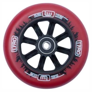 Longway Tyro 100mm kolečko pro freestyle koloběžky | Red Black Flame