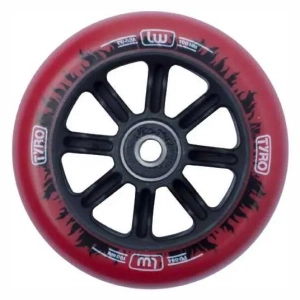 Longway Tyro 110mm kolečko pro freestyle koloběžky | Red Black Flame