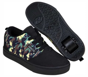 Heelys Pro 20 Prints Shoes with Wheels | Black Camo