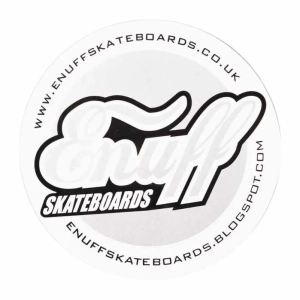 Enuff Rounded samolepka | Silver