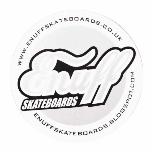 enuff-sticker-silver-110mm.webp