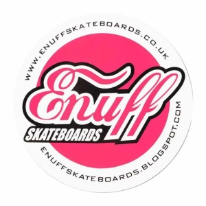 Enuff Rounded samolepka | Pink
