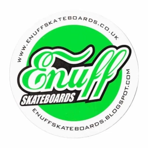 Enuff Rounded samolepka | Green