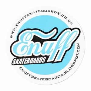 Enuff Rounded samolepka | Blue
