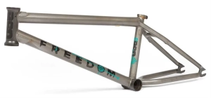 BSD Freedom BMX Frame  | Flat Raw