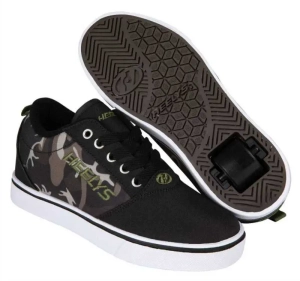 Heelys Pro 20 EMB Shoes with Wheels | Black Camo