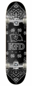 KFD Bandana skateboard | 7.75" Yellow (1)