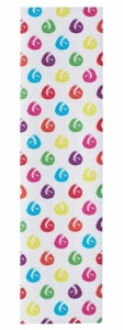 Hella Sloth Dot griptape na freestyle koloběžku 6" | White