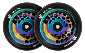 Slamm Split Core 110mm stunt scooter wheel | Neochrome