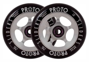 Proto Sliders 110mm kolečka pro freestyle koloběžky 2ks | Black Raw