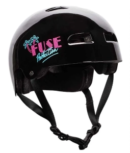 Fuse Alpha přilba / helma skate | Glossy Miami Black