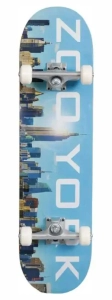 Zoo York OG 95 Logo Block skateboard | 8" Chrysler (1)