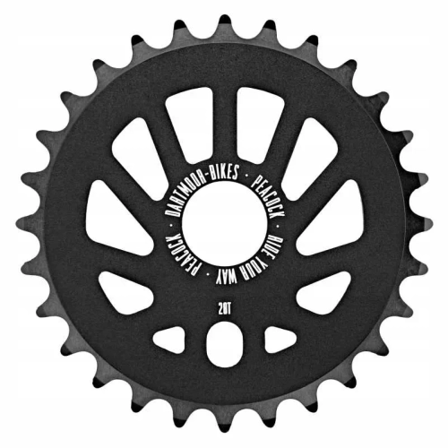 Zebatka-BMX-Dartmoor-Peacock-28T-czarna.webp